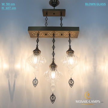 3 Globe Clear Glass Chandelier, Ottoman Lighting, Kitchen & Dining Island, Living Room Lights, Track Lighting, Island Lighting, Bedroom Lamp