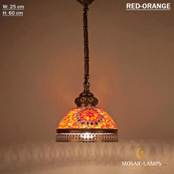 Turkish Mosaic Tiffany Pendant Lamps, Handmade Mosaic Multicolor Hanging Lights, Bedroom, Living Room, Kitchen Dining Room Pendant Lighting