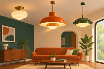 Retro Ceiling Lamps That Make a Room Glow