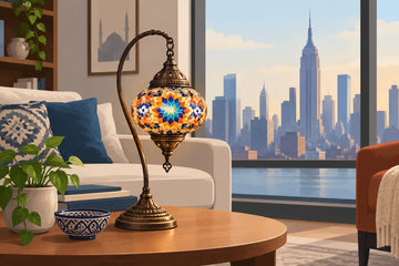 Buying Turkish Mosaic Lamps in New York Homes
